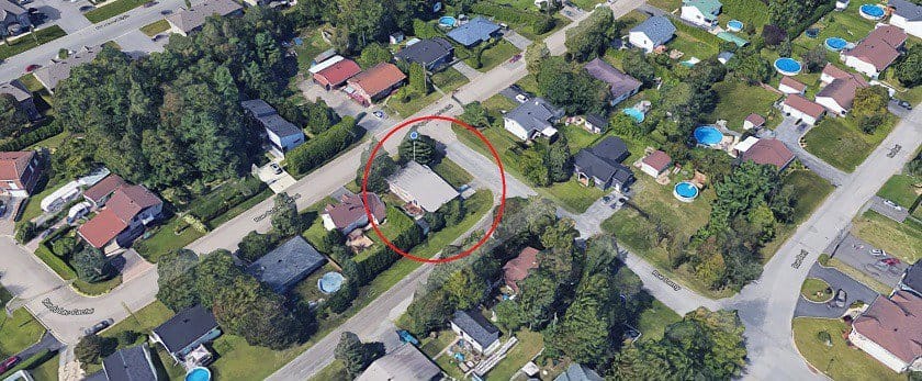 Niveau individuel de la matrice de probabilité des menaces