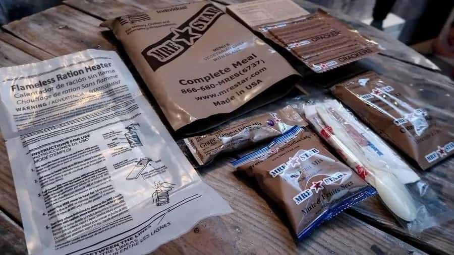 MRE Star Meilleure Prparation Alimentaire 5 | Québec Preppers Stock de MRE dans une préparation alimentaire d'urgence