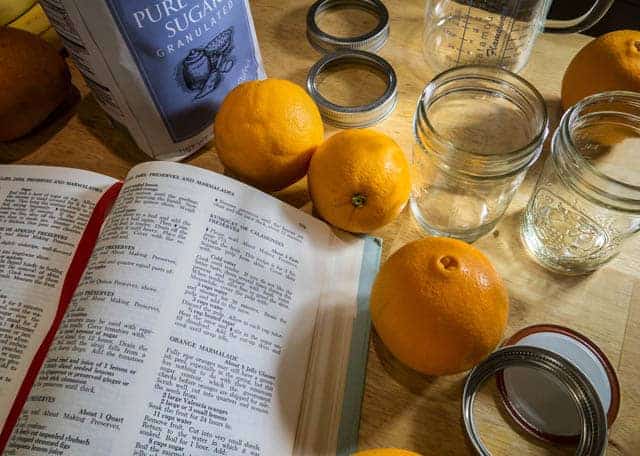 Ingrédients pour recettes de mise en conserve maison